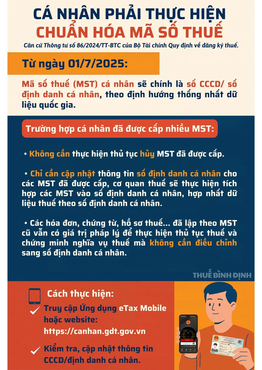 cap nhat cccd cho ma so thue — Xử lý sự cố thường gặp và lưu ý quan trọng về thẩm quyền quản lý